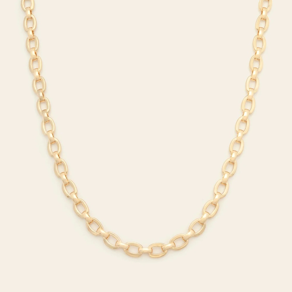 Melanie Auld Classic Gold Link Necklace